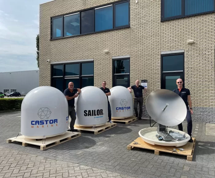 Castor Marine ships first Cobham Satcom Sailor 1000 TXRs