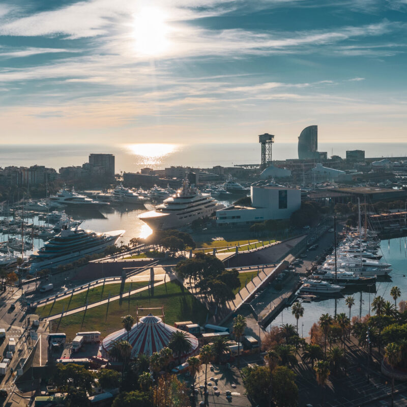 superyacht technology show, barcelona, castor marine, josie burke
